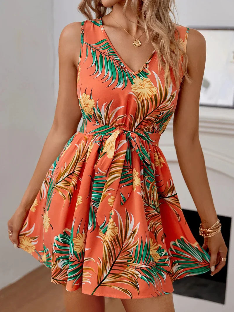 Robe Imprimée Èlégante