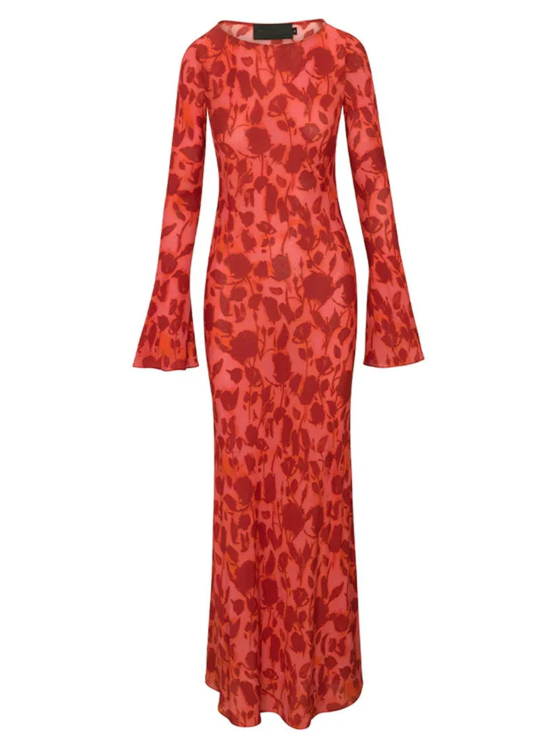 Robe Boho Y2K - Manches Longues - Décontractée Et Èlégante