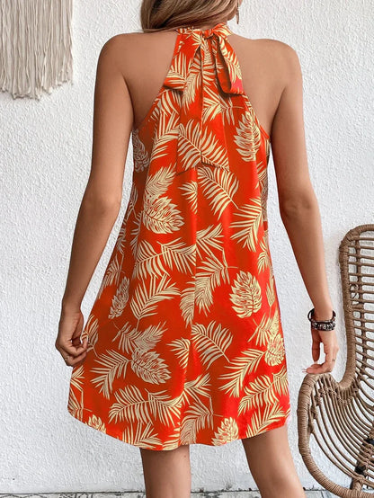 Robe Tropicale Élégante