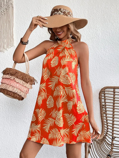 Robe Tropicale Élégante