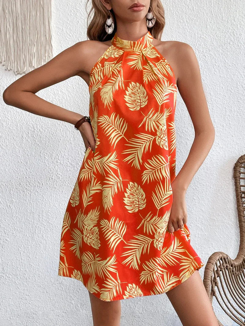 Robe Tropicale Élégante